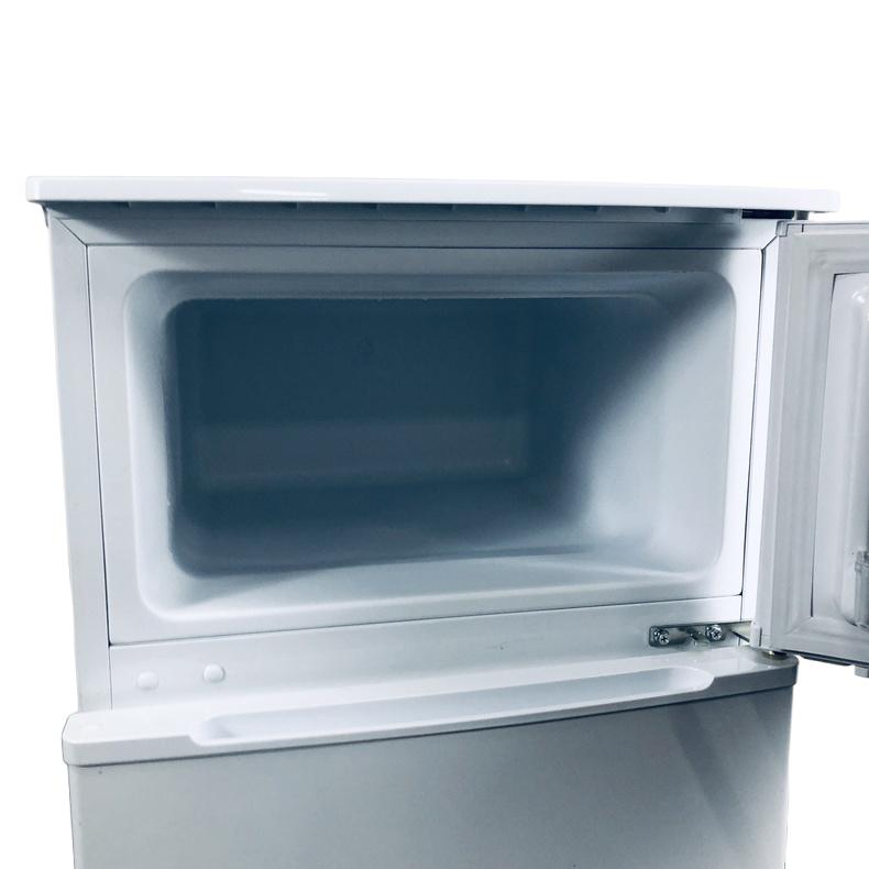 冷蔵庫 中古 comfee RCT90WH/E 2024年製 2ドア 90L ホワイト 直冷式 右