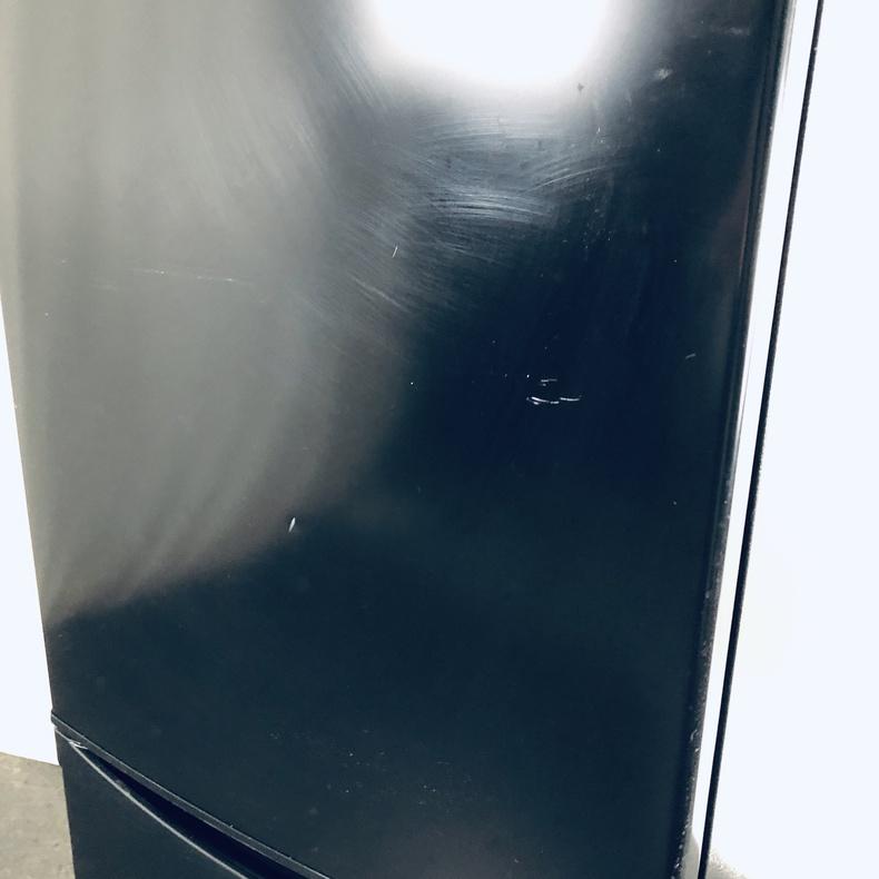 冷蔵庫 中古 アイリスオーヤマ IRISOHYAMA IRSD-14A-B 2023年製 2ドア 142L ブラック 直冷式 右開き 一人暮らし_10