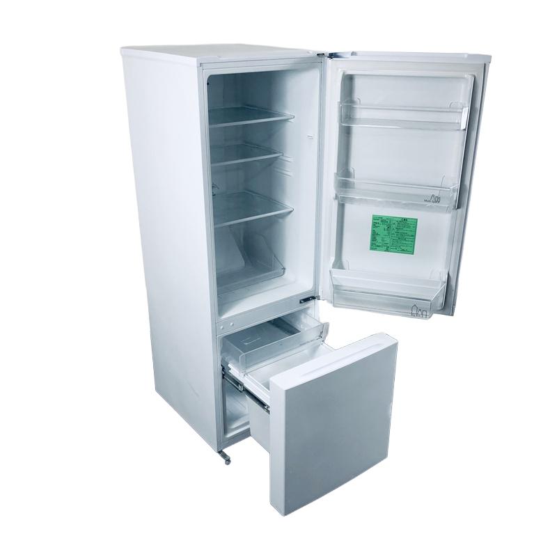 冷蔵庫 中古 ヤマダ電機 YAMADA YRZ-F17H1 2021年製 2ドア 179L ホワイト ファン式 右開き 一人暮らし 大きめの画像