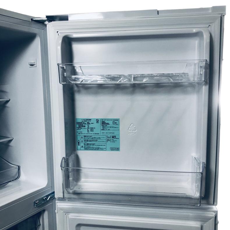冷蔵庫 中古 ハイアール Haier OBBR-121A 2024年製 2ドア 121L