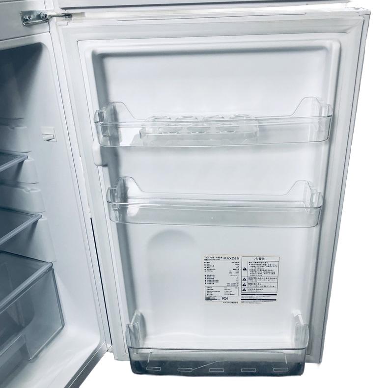 冷蔵庫 中古 マクスゼン maxzen JR112ML01WH 2024年製 2ドア 112L ホワイト 直冷式 右開き 一人暮らし_5