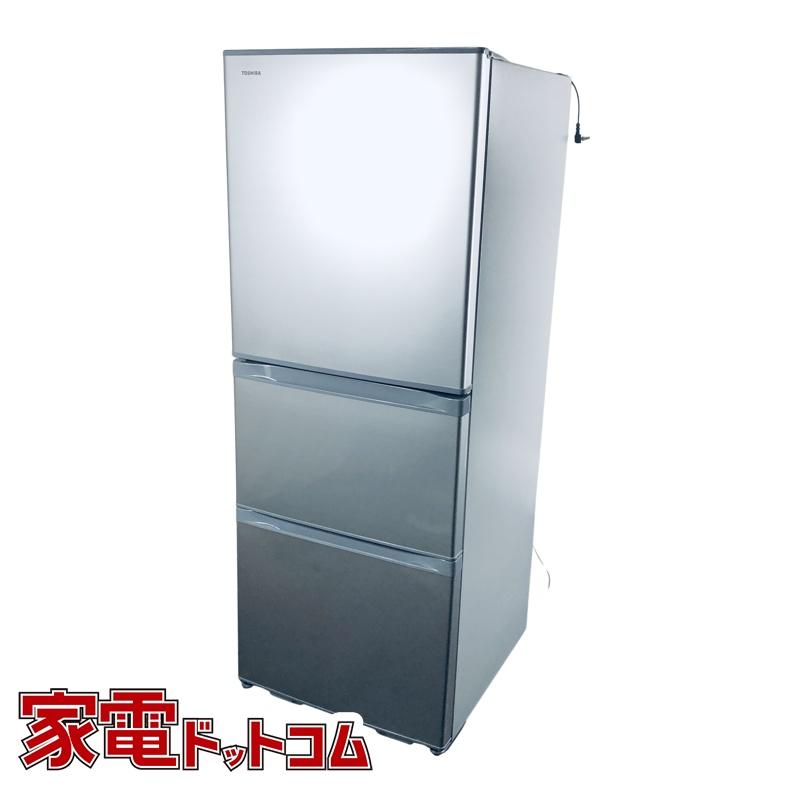 TOSHIBA（東芝） 冷蔵庫 中古 TOSHIBA GR-R33S-S 2019年製 3ドア 330L 