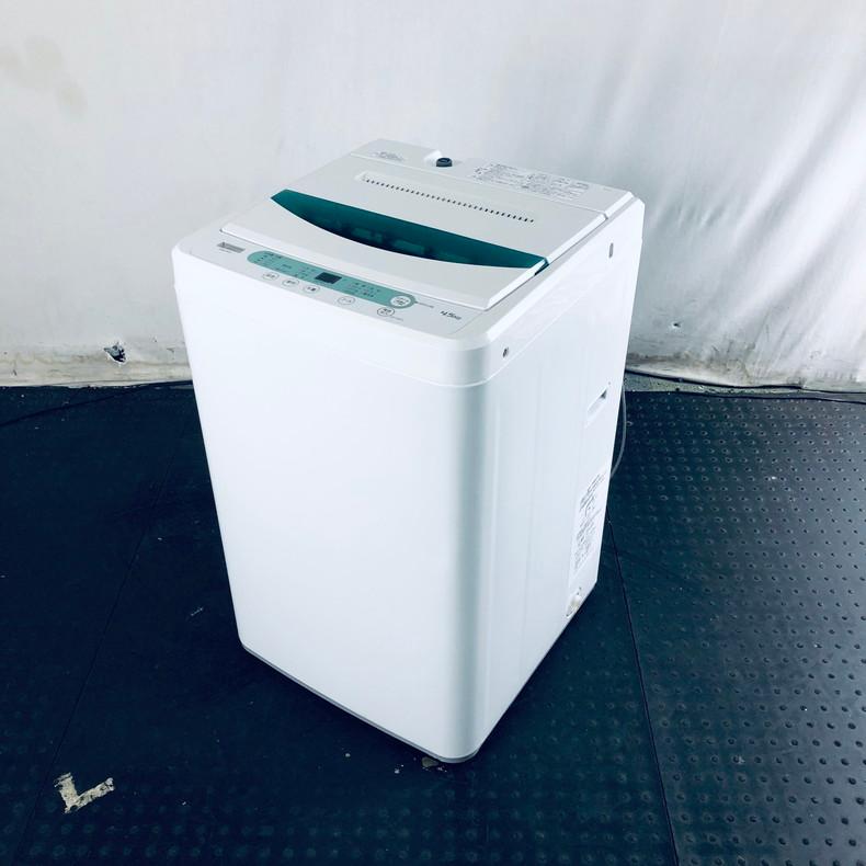 YAMADA 4.5kg全自動洗濯機 YWM-T45G1 2019年製 - 生活家電