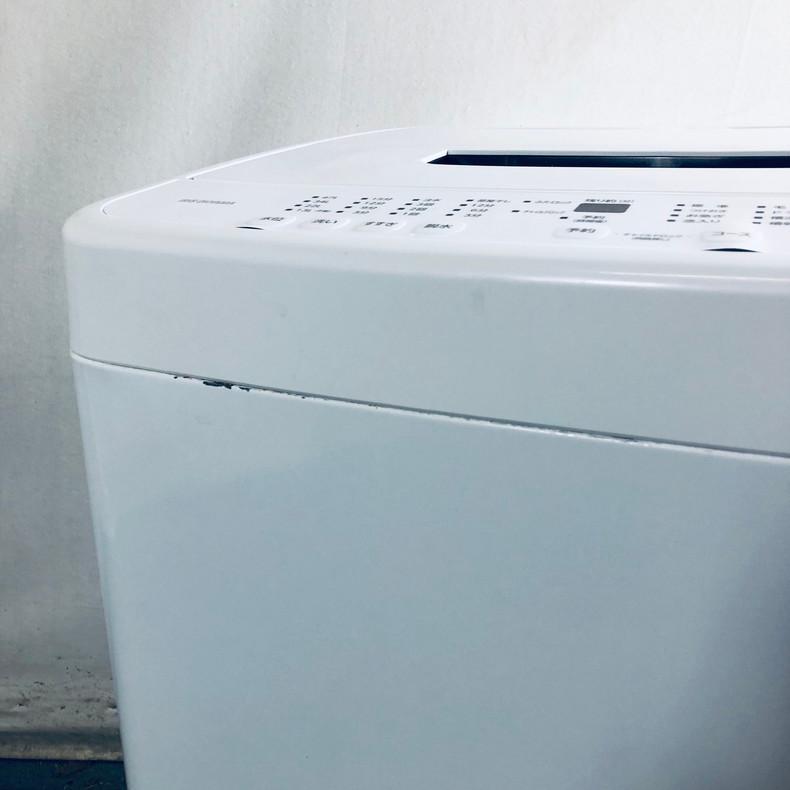 2023年製 アイリスオーヤマ 洗濯機 5.0kg ホワイト IAW-T504