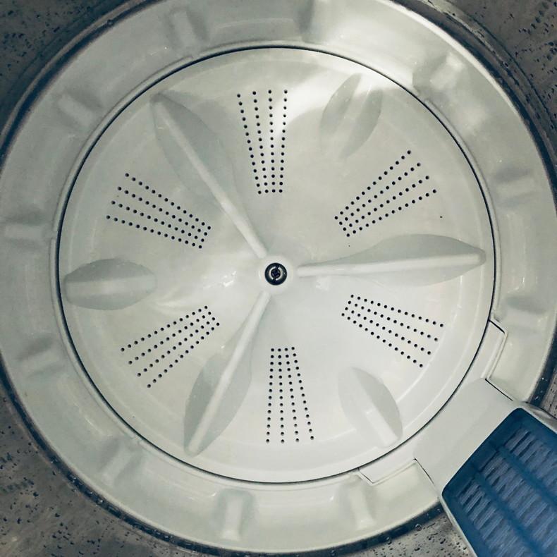 【中古】 パナソニック Panasonic 洗濯機 一人暮らし 2019年製 全自動洗濯機 6.0kg シルバー 送風 乾燥機能付き NA-F60B12｜11kaden-com｜04