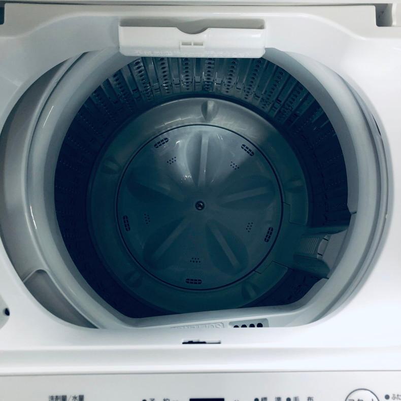 洗濯機 中古 ヤマダ電機 YAMADA YWM-T55LW 2024年製 5.5kg  
