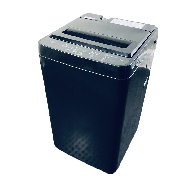 洗濯機 中古 RORO YWM-T55LK 2024年製 5.5kg ブラック 送風 乾燥機能