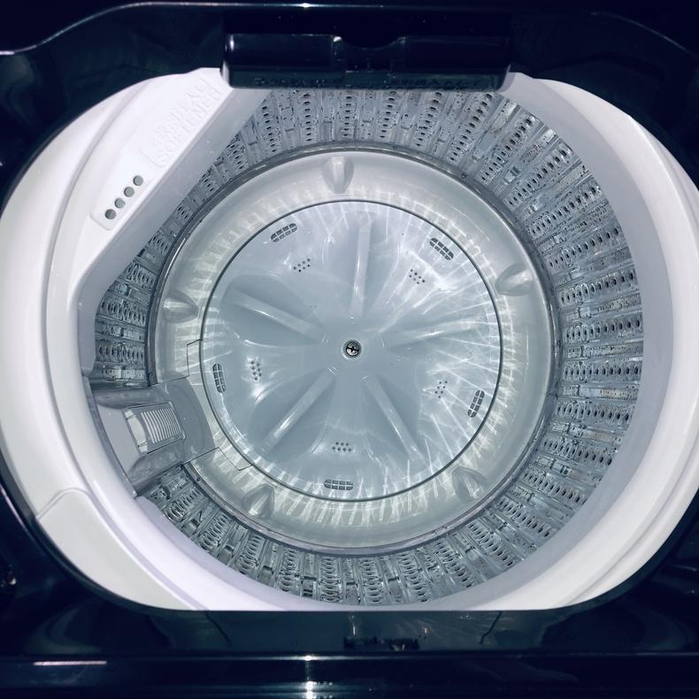 洗濯機 中古 RORO YWM-T55LK 2024年製 5.5kg ブラック 送風 乾燥機能