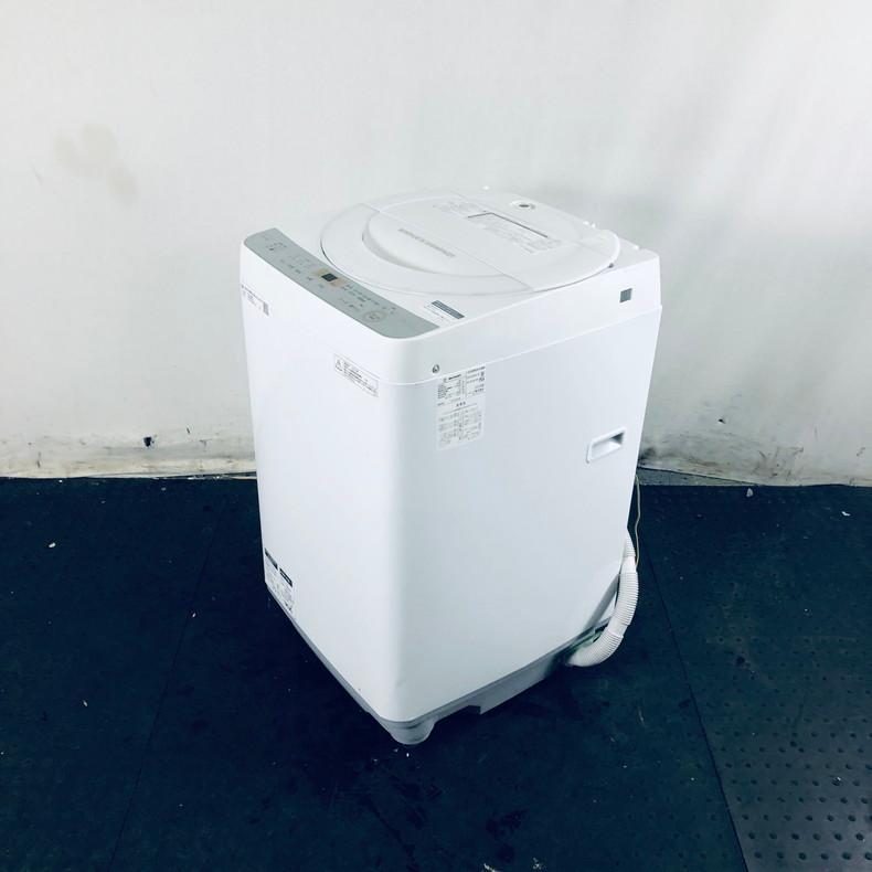 中古 シャープ  洗濯機 一人暮らし 年製 全自動洗濯機