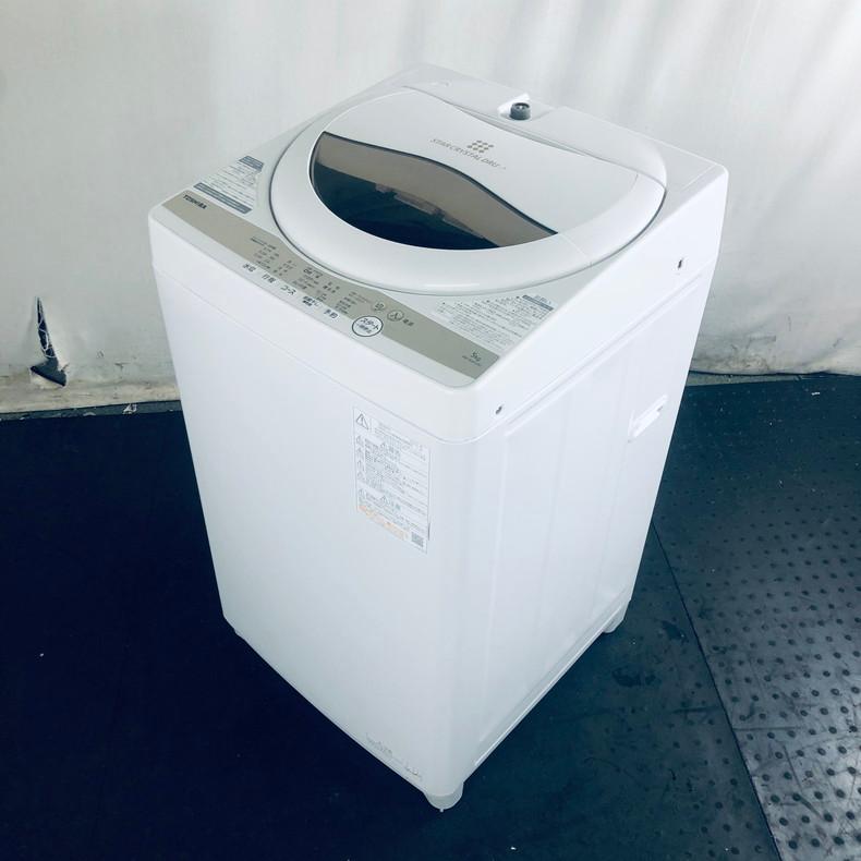 ◇正規品◇洗濯機 中古 東芝 TOSHIBA AW-5GA1(W) 2022年製 全