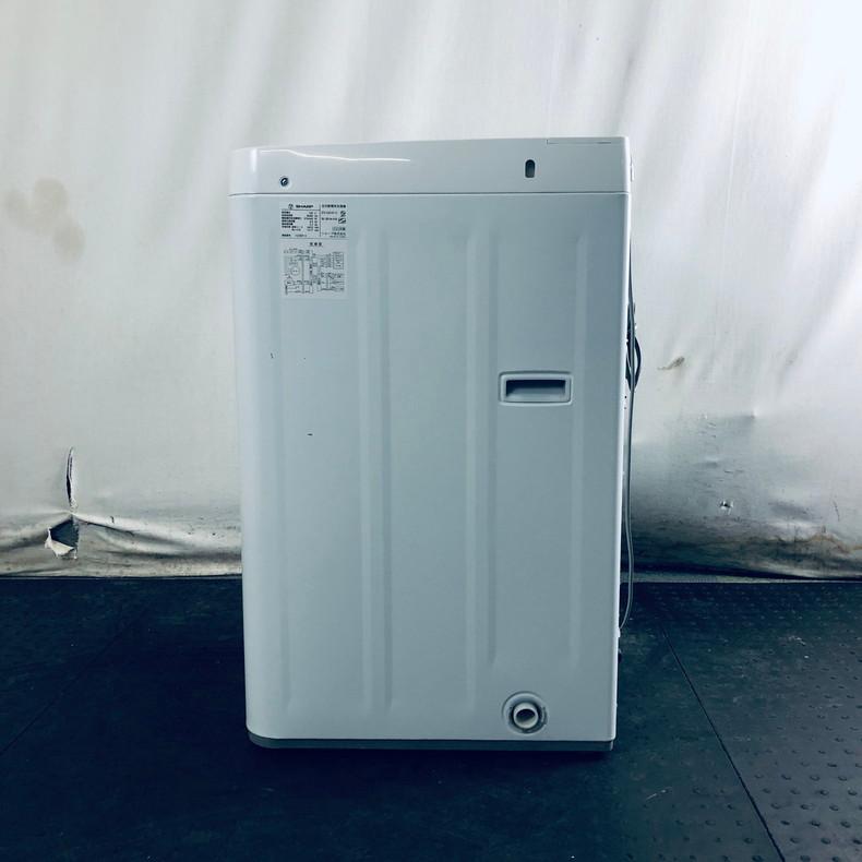 R066 ☀️ 2022年製の高年式♪ SHARP 洗濯機 （4.5㎏） ES-GE4F-C