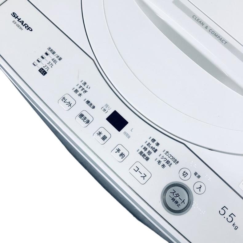 SHARP（シャープ） 洗濯機 中古 SHARP ES-GE5H-W 2024年製 5.5kg