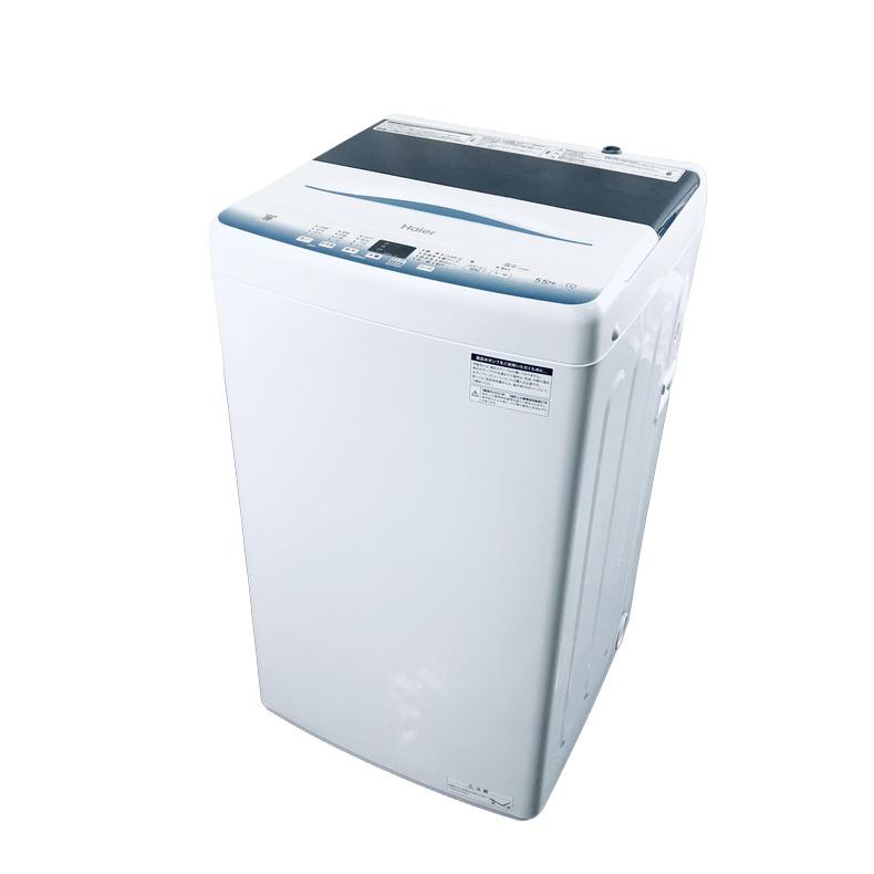 26C098_ジB Haier ハイアール 5.5kg全自動洗濯機 JW-U55LK 2023年製 生活家電 一人暮らし 単身 現状品 中古 洗濯機 中古 ハイアール Haier JW-U55LK(W) 2023年製 5.5kg ホワイト