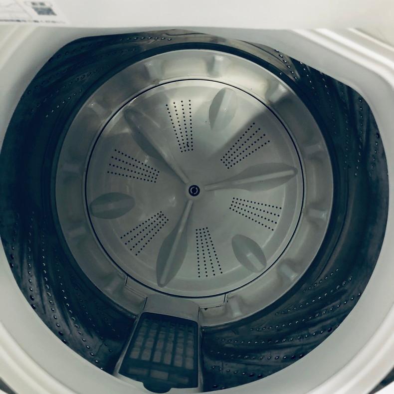 【中古】 パナソニック Panasonic 洗濯機 一人暮らし 2021年製 全自動洗濯機 6.0kg ニュアンスベージュ 送風 乾燥機能付き NA-F60B14｜11kaden-com｜04