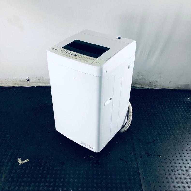 洗濯機 中古 ハイセンス Hisense HW-T45C 2020年製 全自動 4.5kg  