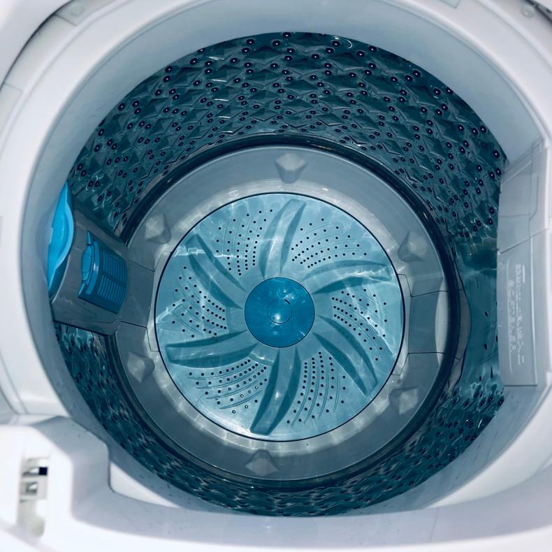 【中古】 東芝 TOSHIBA 洗濯機 一人暮らし 大きめ 2022年製 全自動洗濯機 7.0kg ゴールド 送風 乾燥機能付き AW-7GM1｜11kaden-com｜04