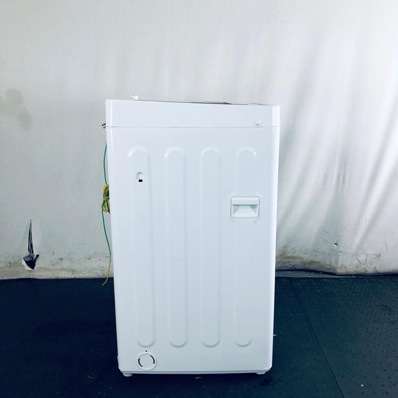 【中古】 ハイアール Haier 洗濯機 一人暮らし 2021年製 全自動洗濯機 5.5kg シャンパン 送風 乾燥機能付き JW-C55D(N)｜11kaden-com｜07