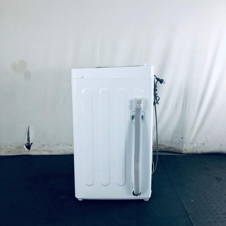 【中古】 ハイアール Haier 洗濯機 一人暮らし 2021年製 全自動洗濯機 5.5kg シャンパン 送風 乾燥機能付き JW-C55D(N)｜11kaden-com｜08