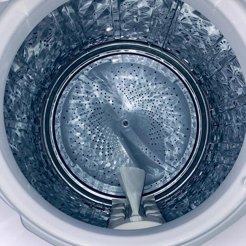 J2461 6ヶ月保証付き！ SHARP シャープ 8kg洗濯機 ES-GV8C 2018年製 動作確認、クリーニング済み SHARP（シャープ） 洗濯機 中古 SHARP ES-GV8C-S 2018年製 全自動 8.0