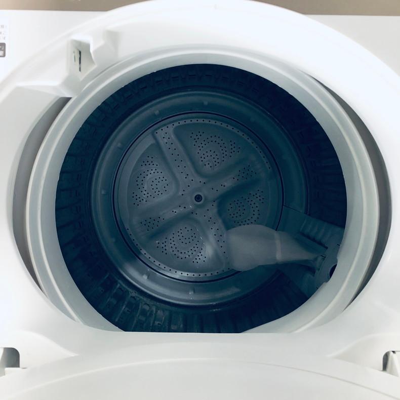 洗濯機 中古 シャープ SHARP ES-GE6G-T 2023年製 6.0kg ホワイト 洗濯機 中古 シャープ SHARP ES-GE6G-T 2023年製 6.0kg ホワイト
