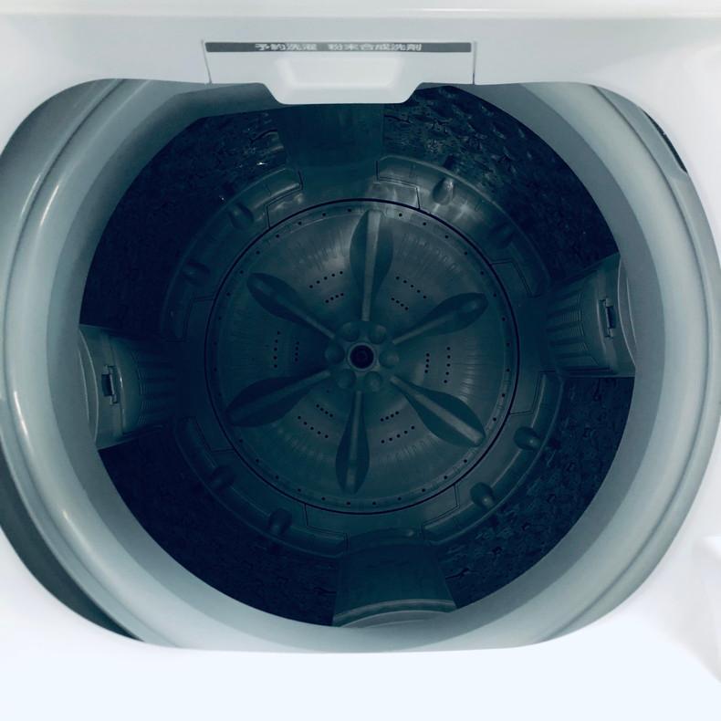 洗濯機 中古 東芝 TOSHIBA AW-45M9 2021年製 4.5kg ホワイト 送風 乾燥  