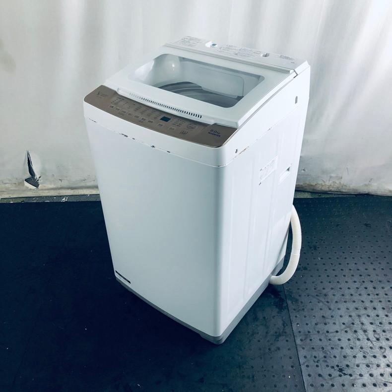 洗濯機 中古 ヤマダ電機 YAMADA YWM-TV80G1 2021年製 8.0kg ゴールド  