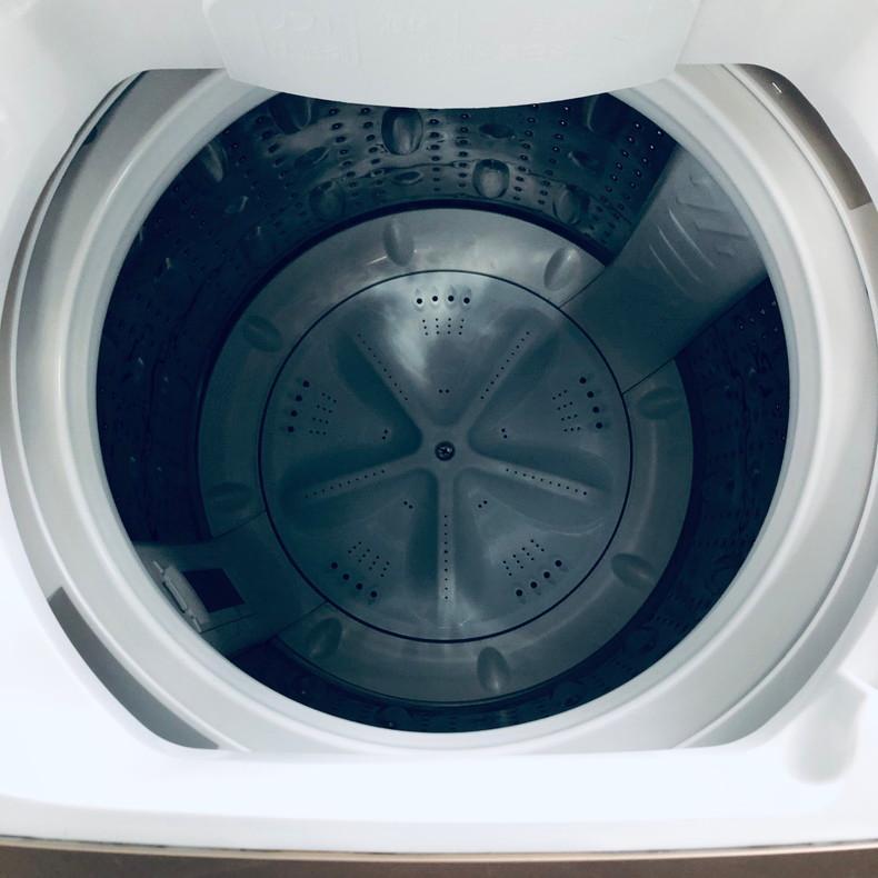洗濯機 中古 ヤマダ電機 YAMADA YWM-TV80G1 2021年製 8.0kg ゴールド  