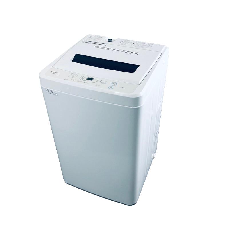 洗濯機 中古 マクスゼン maxzen JW55WP01 2023年製 5.5kg ホワイト 全 