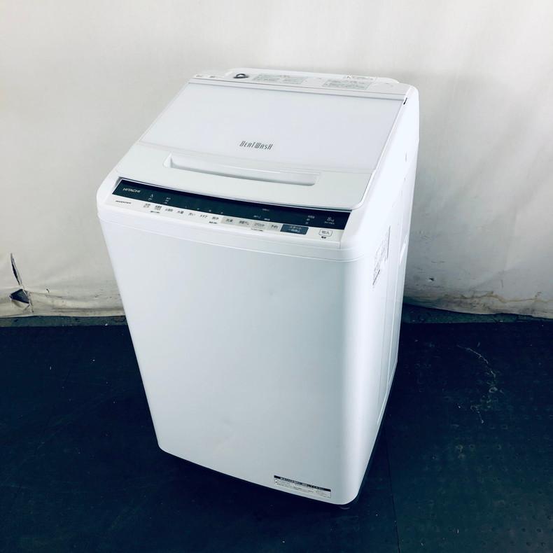 日立　ヒタチ　全自動洗濯機　BW-V80E 2019年製　8kg (#2) Amazon.co.jp: 日立 全自動洗濯機 ビートウォッシュ 洗濯容量8kg 本体