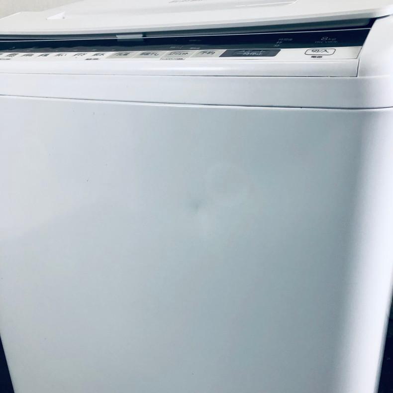 HITACHI 縦型洗濯機 BW-V80E 2019年製 日立HITACHI-タテ型全自動洗濯機