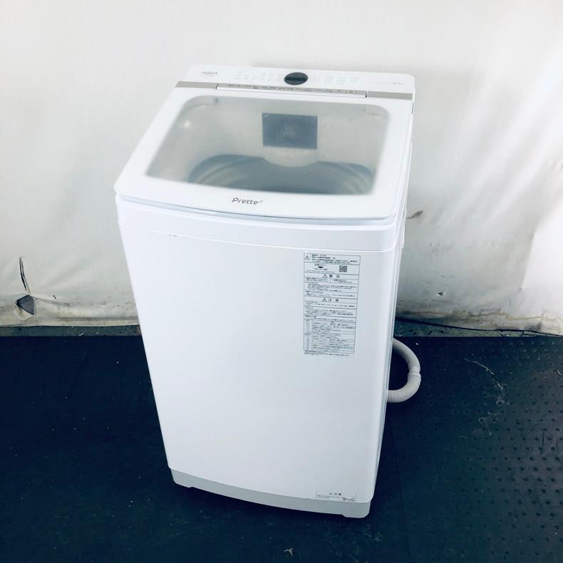 アクア 洗濯機 8kg AQUA AQW-GVX80J(W)