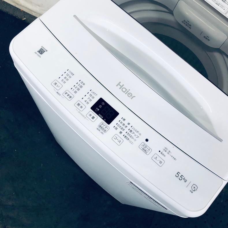 洗濯機 5.5kg 2023年〜 （ハイアール JW-U55A）