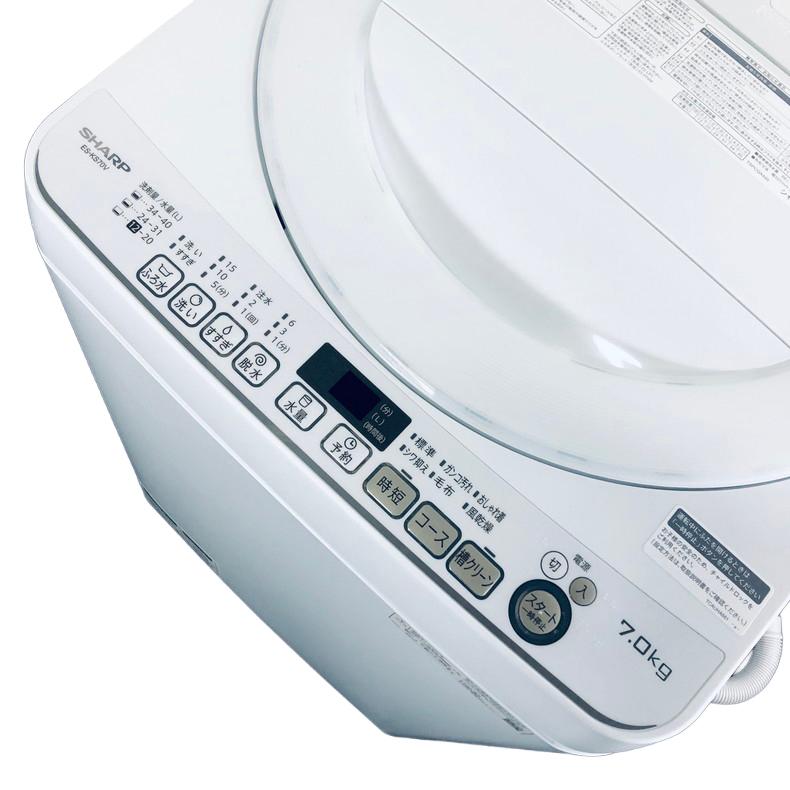 SHARP（シャープ） 洗濯機 中古 SHARP ES-KS70V-W 2020年製 7.0kg