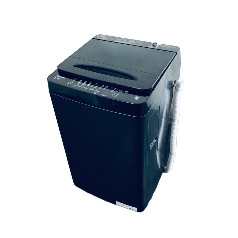 洗濯機 中古 ハイセンス Hisense HW-K45B 2024年製 4.5kg ブラック