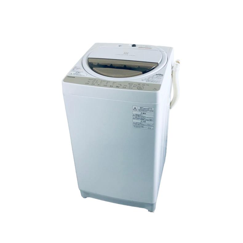 TOSHIBA（東芝） 洗濯機 中古 TOSHIBA AW-7G8 2019年製 7.0kg ホワイト