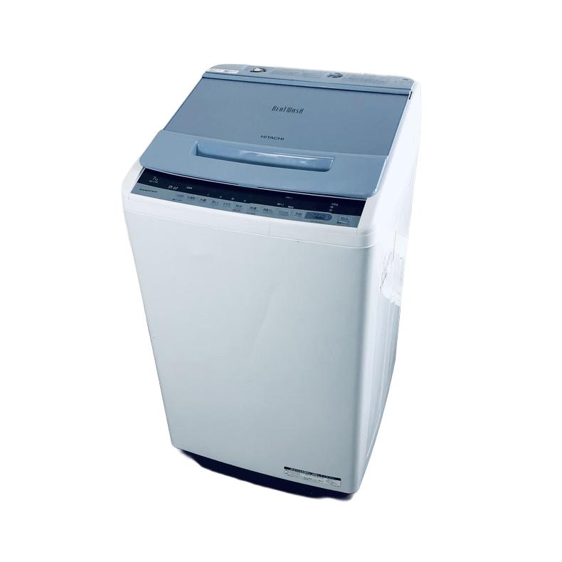 日立（HITACHI） 洗濯機 中古 HITACHI BW-V70C-A 2019年製 7.0kg 