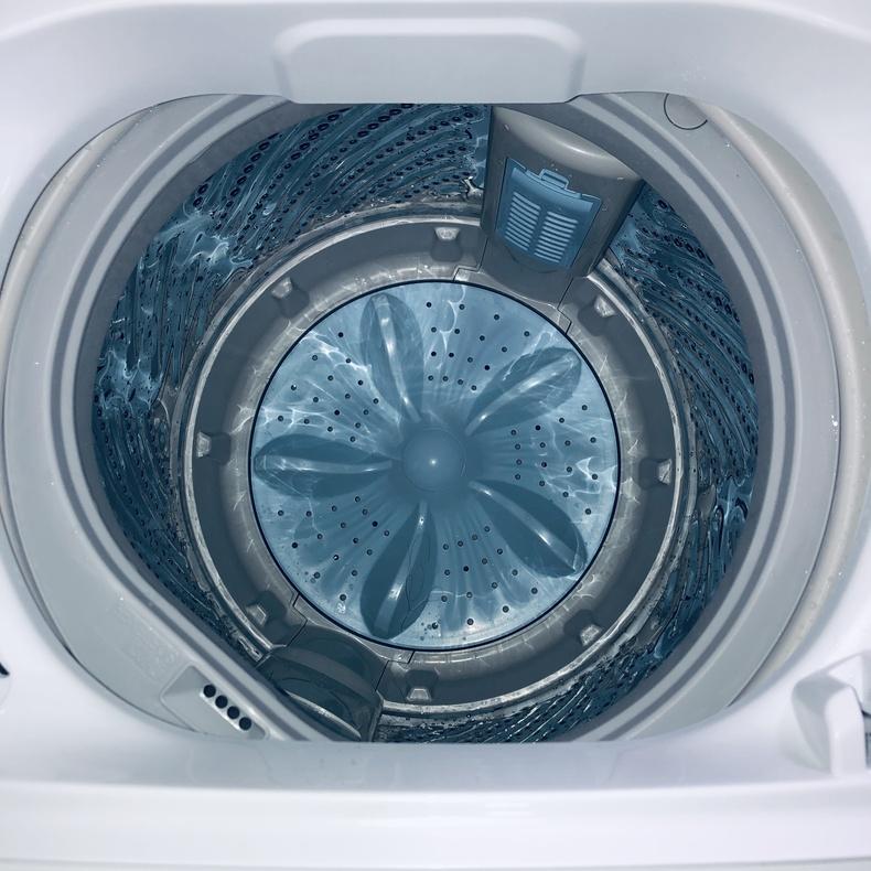 洗濯機 中古 ハイセンス Hisense HW-K55E 2025年製 5.5kg ホワイト
