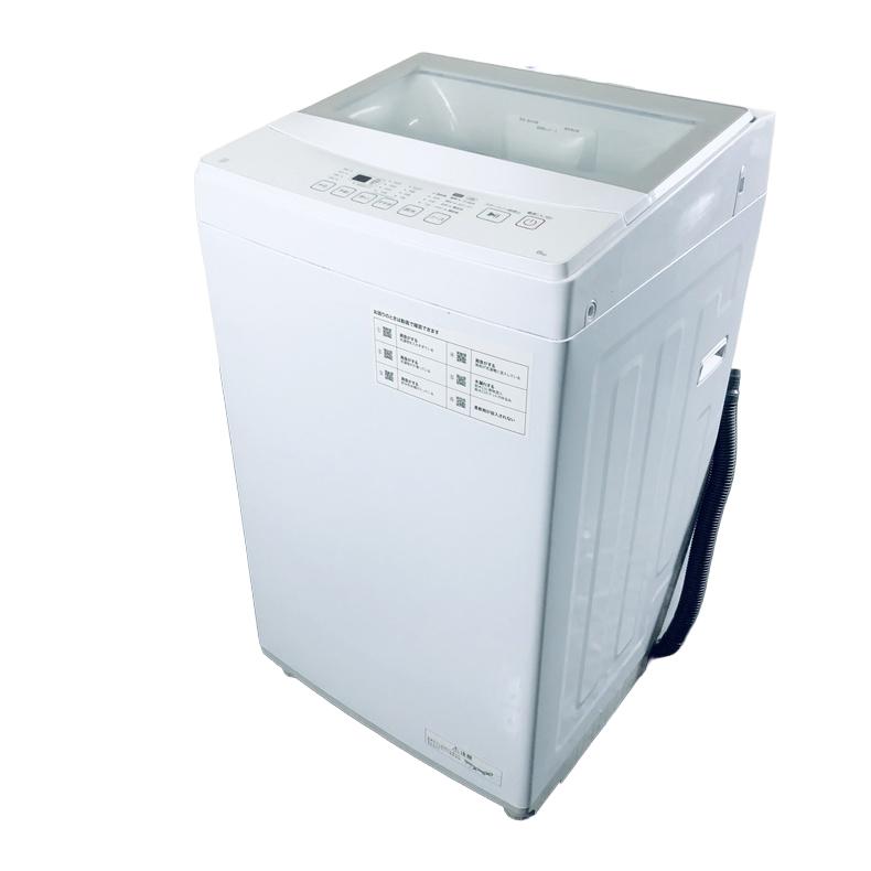 ニトリ（NITORI） 洗濯機 中古 NT60L1WH 2024年製 6kg ホワイト 送風