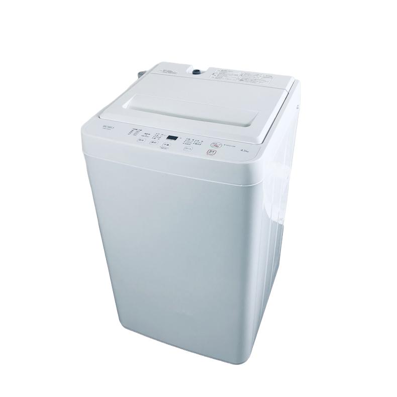 洗濯機　4.5㎏　ヤマダ　YWM-T45LW　リユース品　価格　21,800円 洗濯機 中古 RORO YWM-T45LW 2025年製 4.5kg ホワイト 送風 乾燥機能