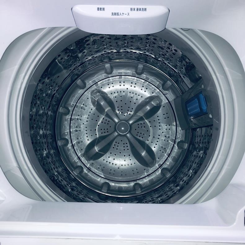 山善（YAMAZEN） 洗濯機 中古 YAMAZEN YWM-60(W) 2023年製 6.0kg