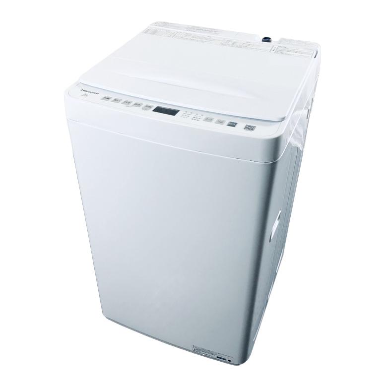 ★ 美品 女性オーナー 2025年製 ハイセンス 洗濯機 HW-K70J 7kg 洗濯機 中古 ハイセンス Hisense HW-K70J 2025年製 7.0kg ホワイト