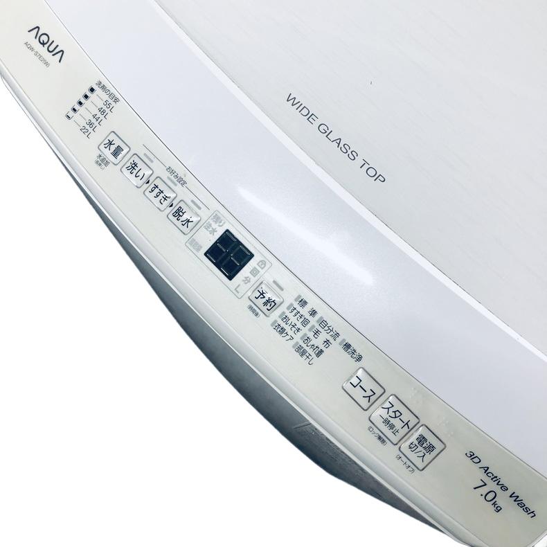 AQUA（アクア） 洗濯機 中古 AQUA AQW-S7E2(W) 2022年製 7.0kg
