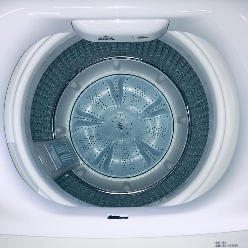 ハイアール　全自動洗濯機　2024年製　JW-U55LK　D 洗濯機 中古 ハイアール Haier JW-U55LK-W 2024年製 5.5kg ホワイト