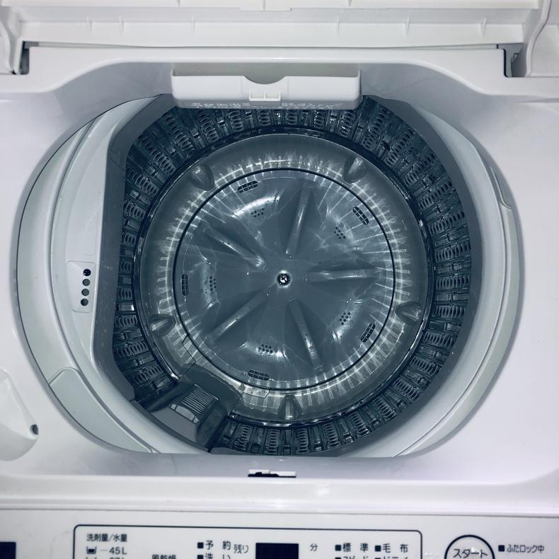 洗濯機 中古 ヤマダ電機 YAMADA YWM-T50H1 2022年製 5.0kg ホワイト 