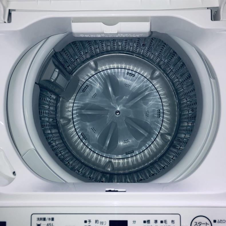 洗濯機 中古 ヤマダ電機 YAMADA YWM-T50H1 2023年製 5.0kg ホワイト