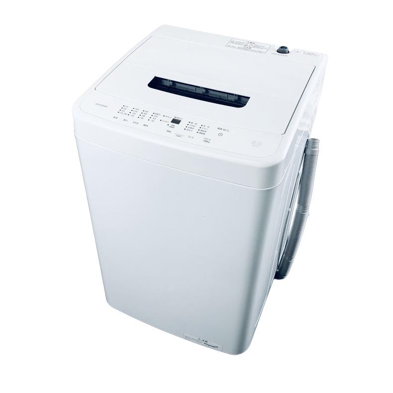【IRIS OHYAMA】洗濯機　IAW-T504-B 2024年製　美品 IRIS OHYAMA（アイリスオーヤマ） 洗濯機 中古 IRISOHYAMA IAW-T504(B