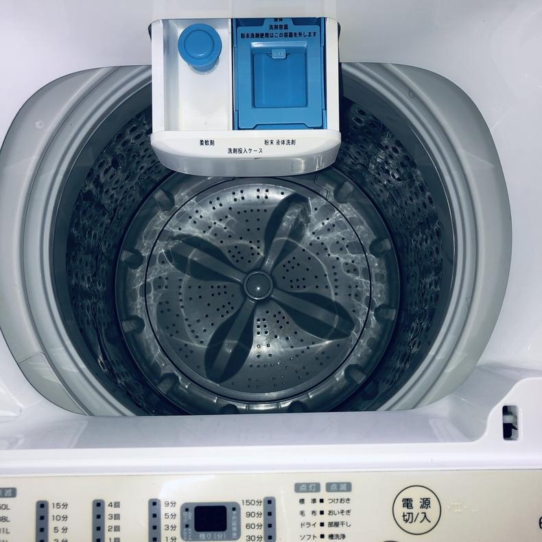 山善（YAMAZEN） 洗濯機 中古 YAMAZEN YWM-60-W 2023年製 6.0kg