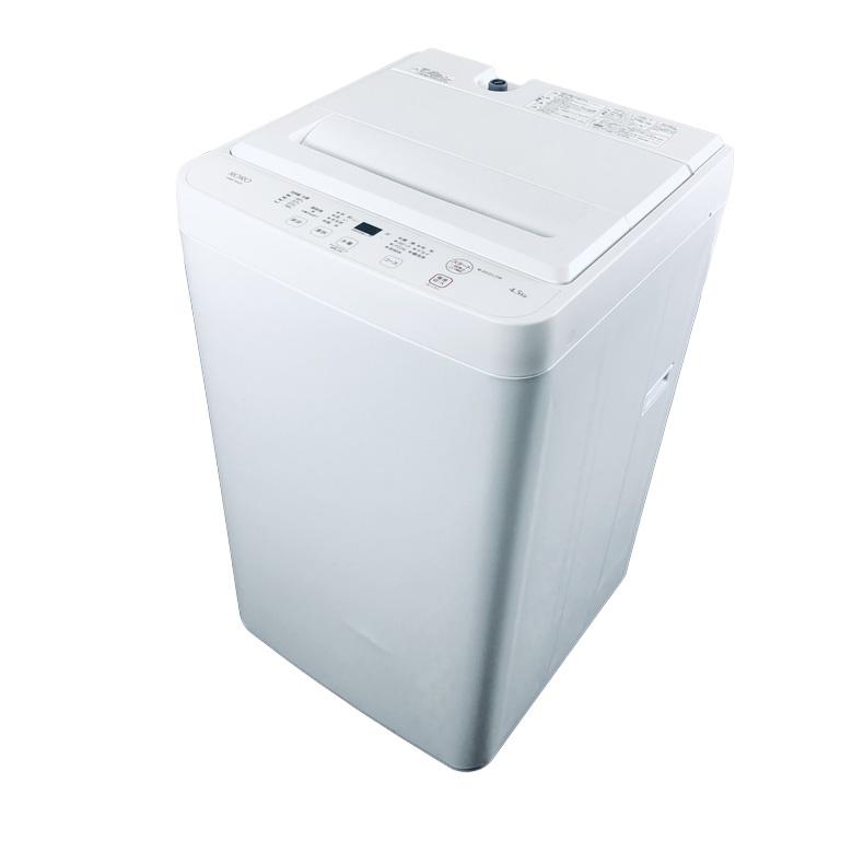 【2026年5月納品2025年製未使用】RORO 縦型洗濯機 YWM-T45LW 洗濯機 中古 RORO YWM-T45LW 2025年製 4.5kg ホワイト 送風 乾燥機能