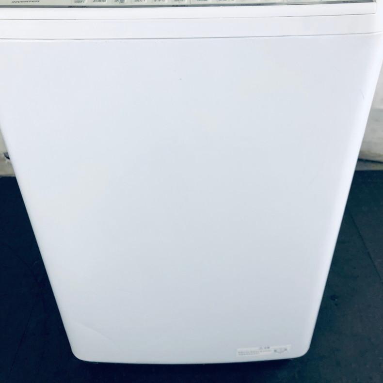 日立製2021年式8kg中古全自動洗濯機 BW-V80G