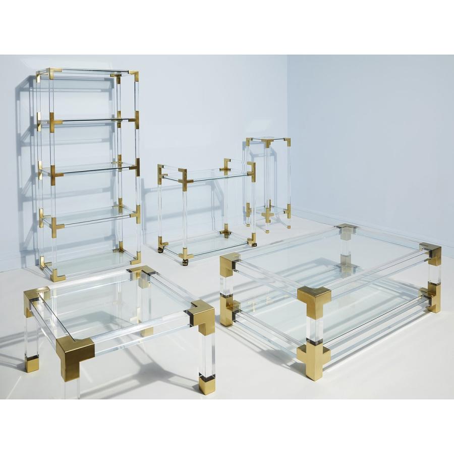 テーブル ローテーブル コーヒーテーブル 高級 ラグジュアリー おしゃれ モダン【JOANTHAN ADLER JACQUES GRAND COCKTAIL TABLE】_2